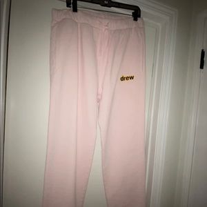 Drew house light pink sweatpants